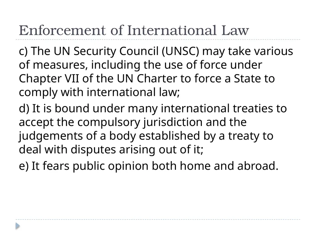 International Law History and Nature Introduction - slide 15 of 37