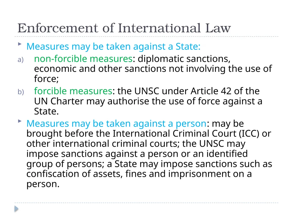 International Law History and Nature Introduction - slide 16 of 37