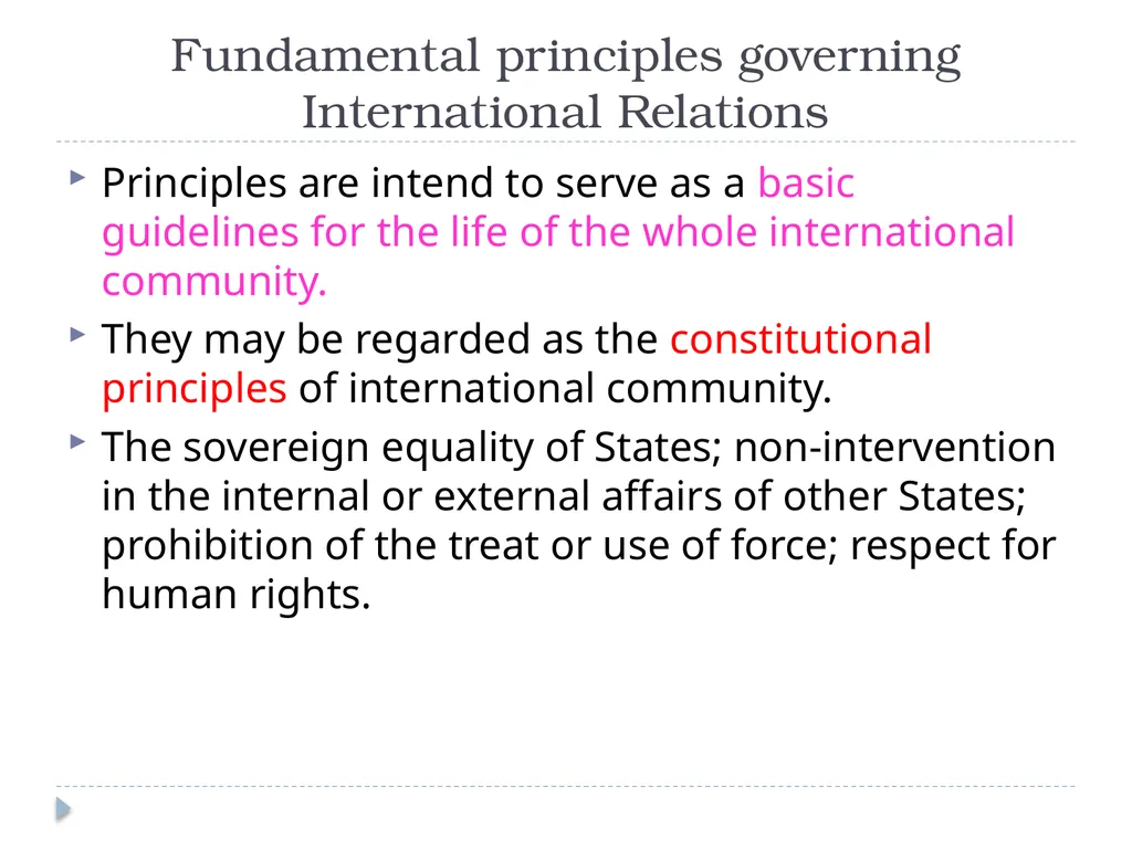 International Law History and Nature Introduction - slide 25 of 37