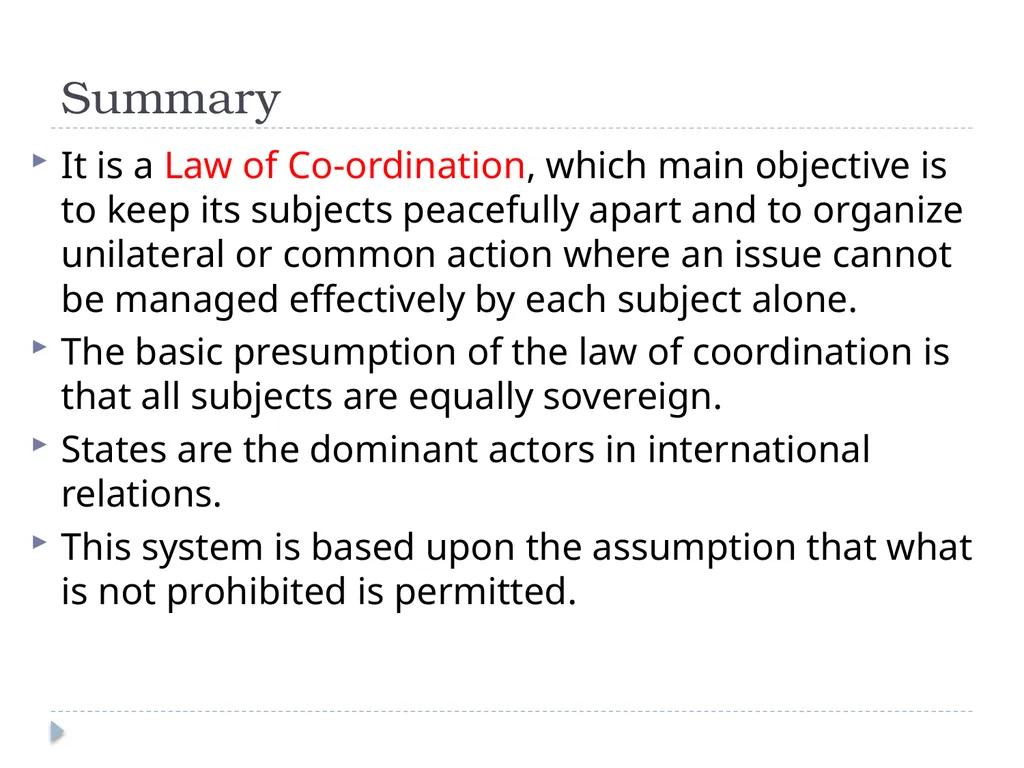 International Law History and Nature Introduction - slide 35 of 37