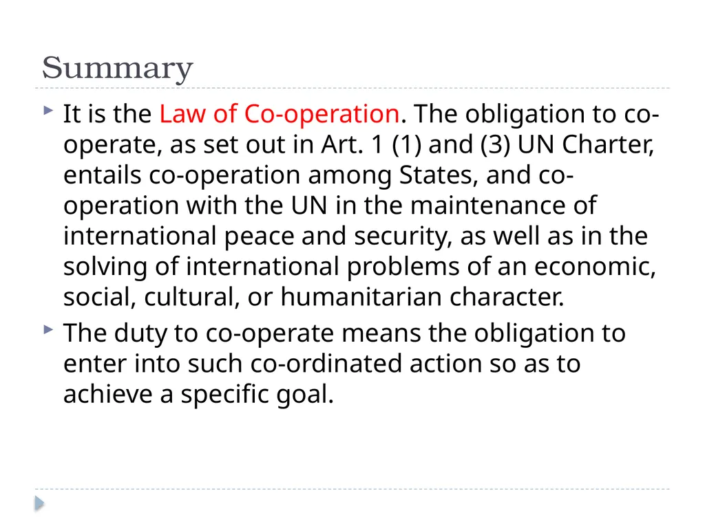 International Law History and Nature Introduction - slide 36 of 37