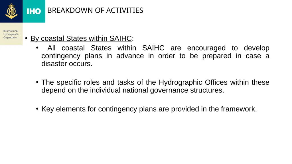 17th Meeting of the Southern African and Islands - slide 4 of 7