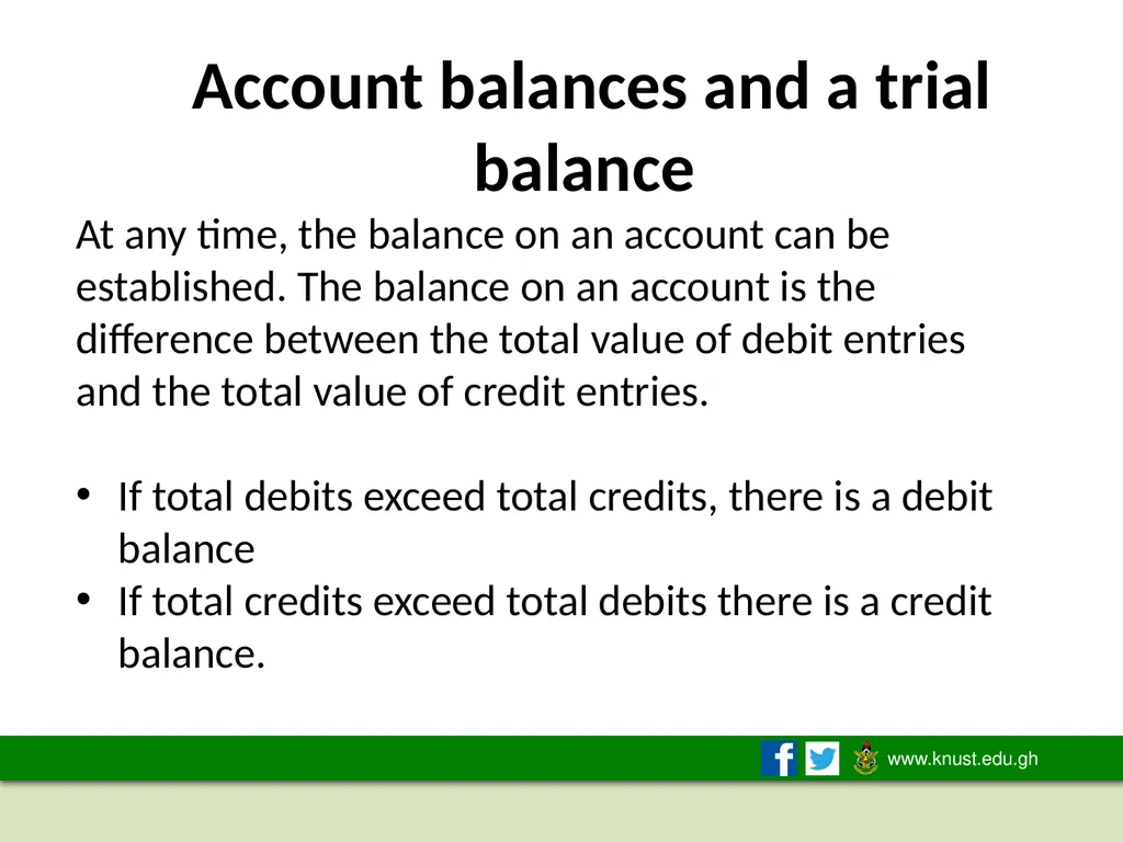 THE ACCOUNTING EQUATION AND DOUBLE-ENTRY - slide 44 of 50