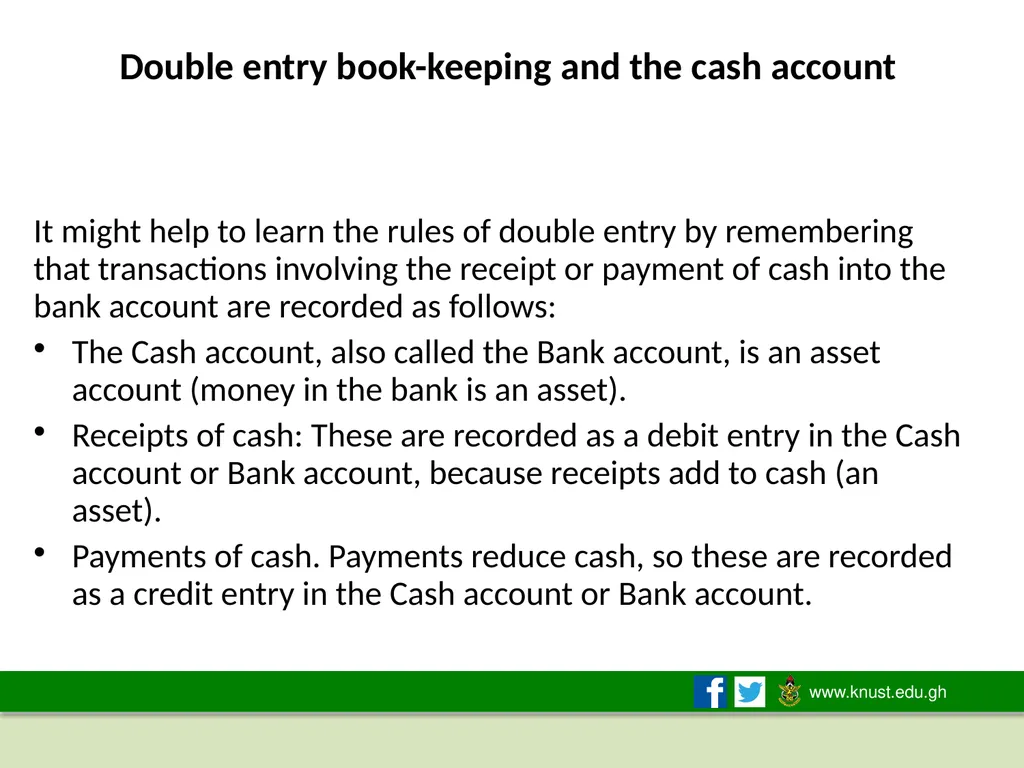 THE ACCOUNTING EQUATION AND DOUBLE-ENTRY - slide 36 of 50