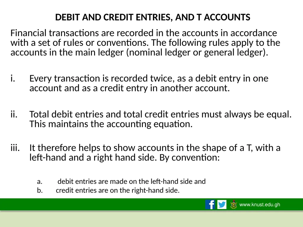 THE ACCOUNTING EQUATION AND DOUBLE-ENTRY - slide 32 of 50
