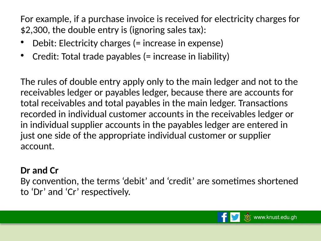 THE ACCOUNTING EQUATION AND DOUBLE-ENTRY - slide 35 of 50