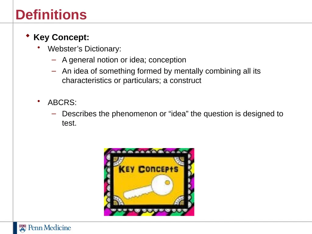 ABCRS Question Writing Workshop Key Concepts - slide 2 of 20