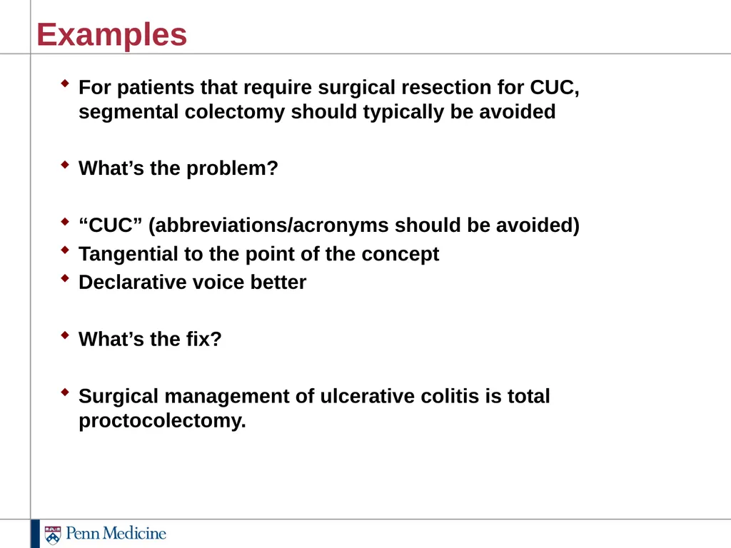 ABCRS Question Writing Workshop Key Concepts - slide 16 of 20