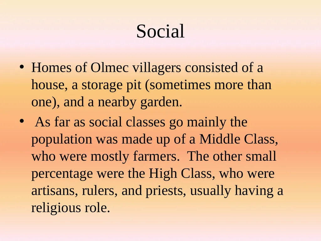 The Olmec Civilization By: Kari Seres, Ginger - slide 18 of 20