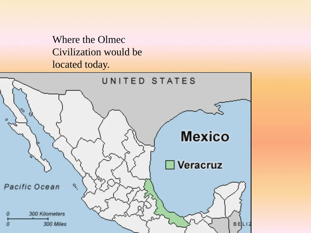 The Olmec Civilization By: Kari Seres, Ginger - slide 6 of 20