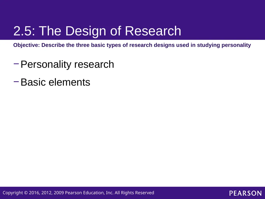 Personality Sixth edition Chapter 2 How Is - slide 26 of 31