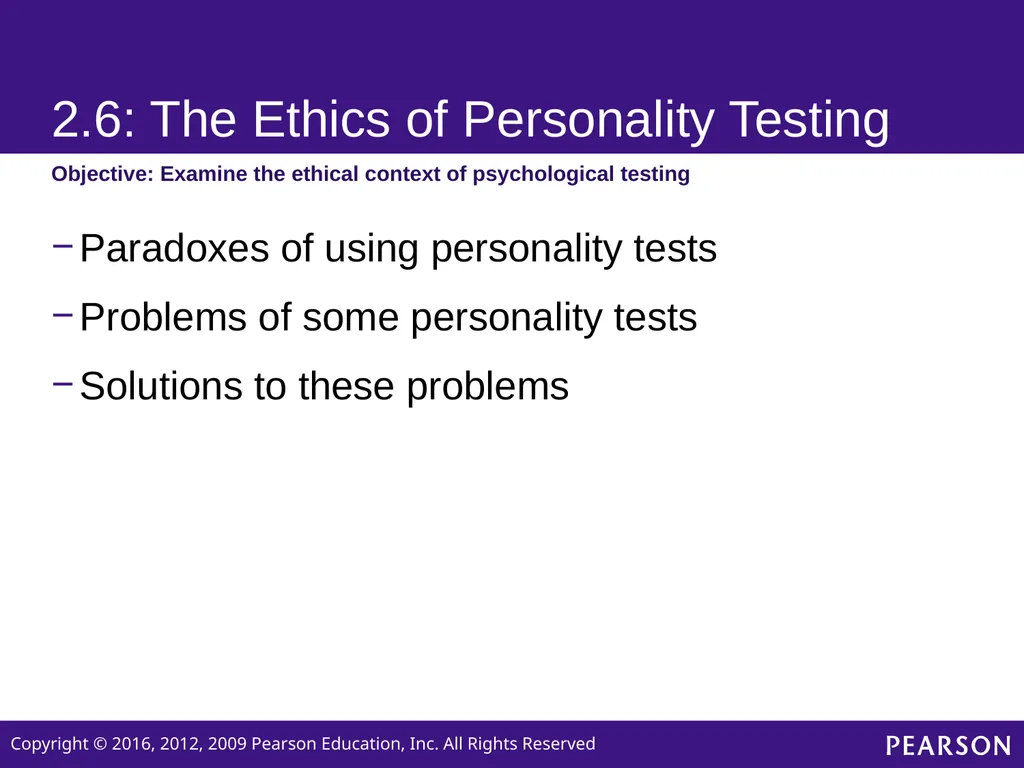 Personality Sixth edition Chapter 2 How Is - slide 30 of 31