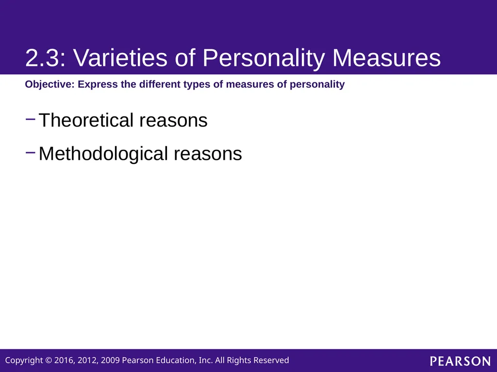 Personality Sixth edition Chapter 2 How Is - slide 11 of 31