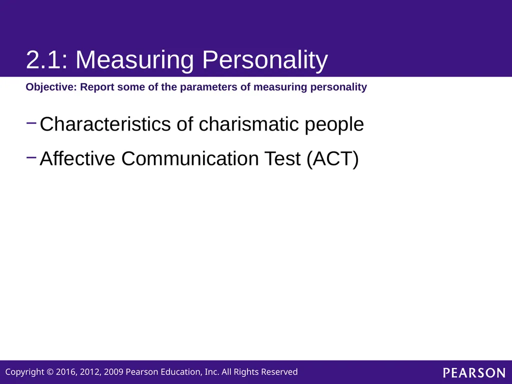 Personality Sixth edition Chapter 2 How Is - slide 6 of 31