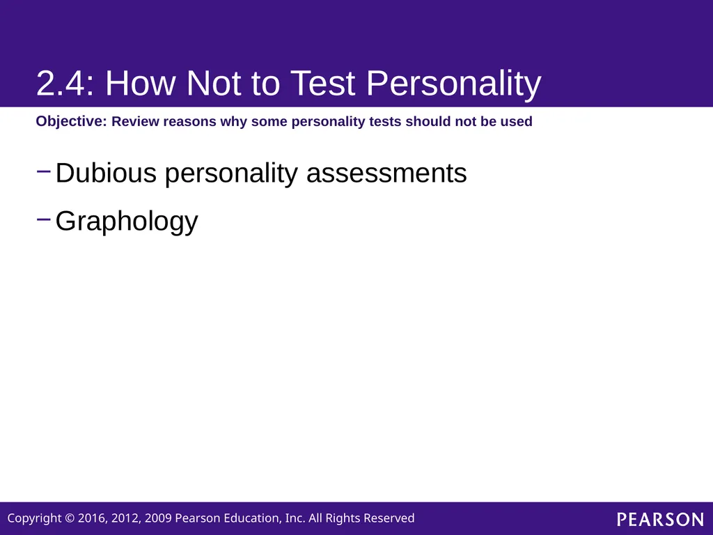 Personality Sixth edition Chapter 2 How Is - slide 25 of 31