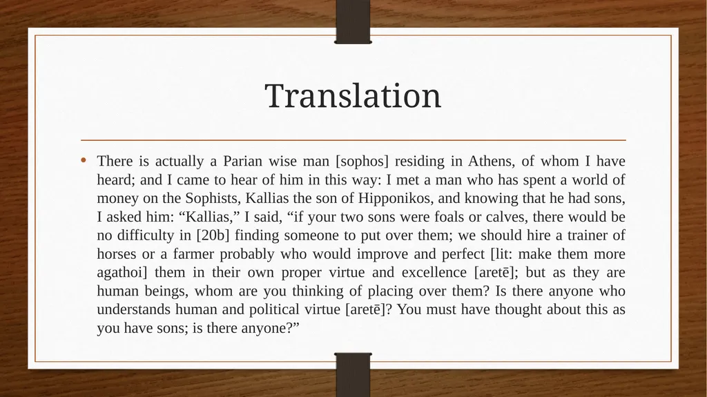 Ancient Greek (Intermediate Level) ATHENS MA IN - slide 40 of 43
