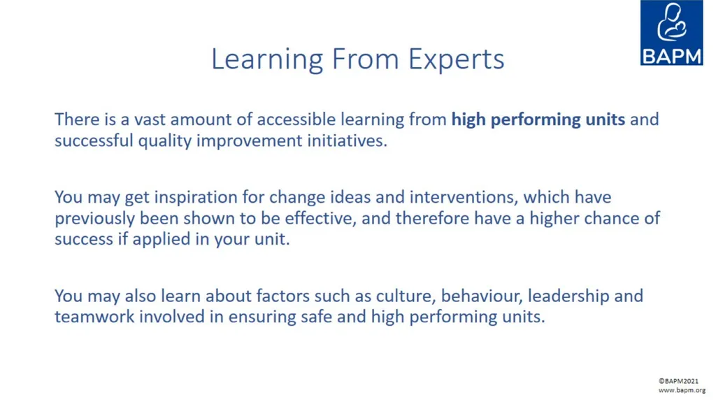 The Quality Improvement Journey Planning & - slide 7 of 15