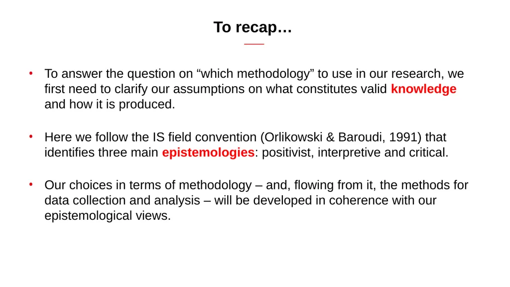 Engaged qualitative research: Epistemologies - slide 15 of 29
