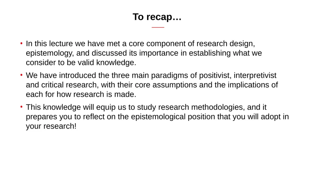 Engaged qualitative research: Epistemologies - slide 27 of 29