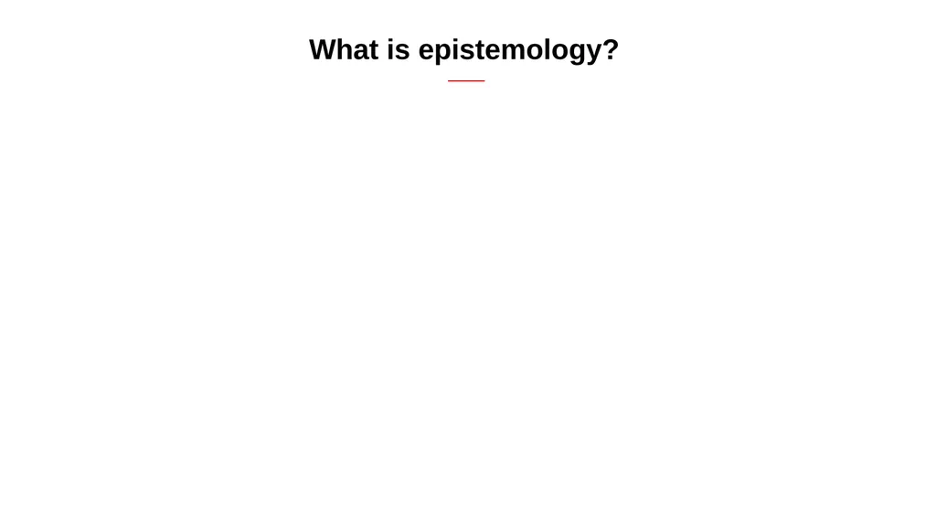 Engaged qualitative research: Epistemologies - slide 5 of 29