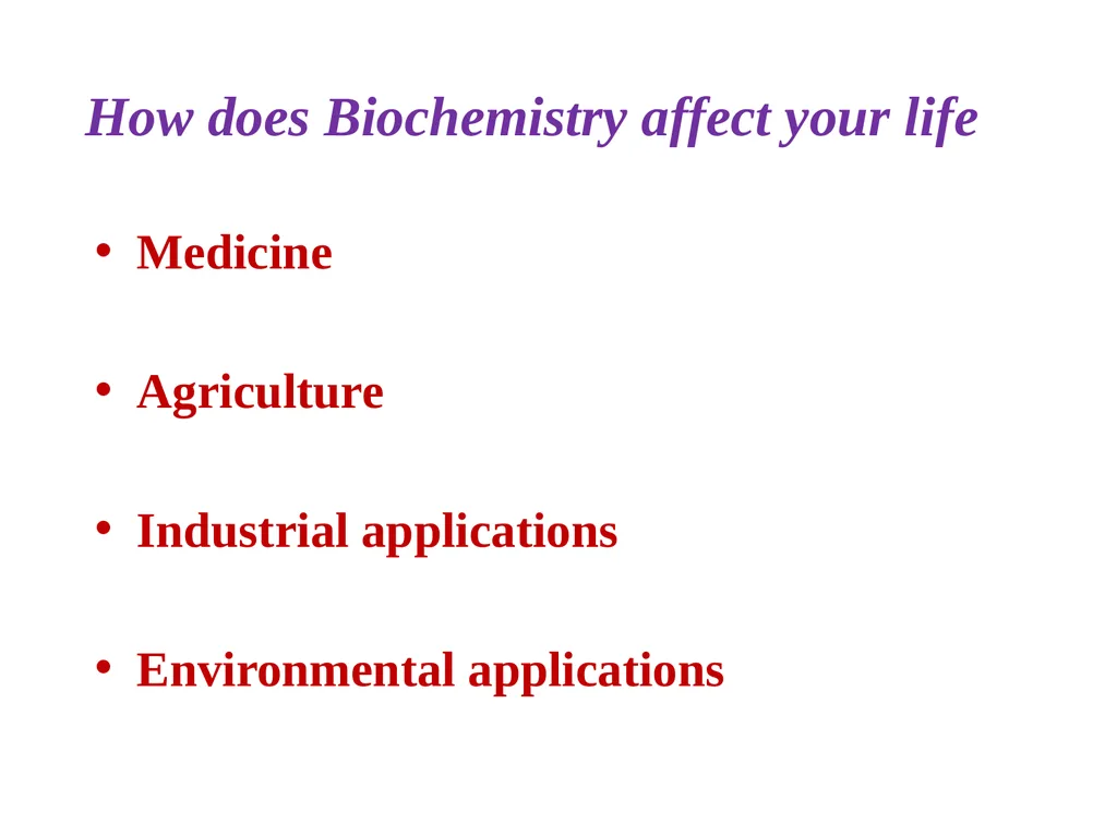 BIO 201 : Introduction to Biochemistry & - slide 19 of 26