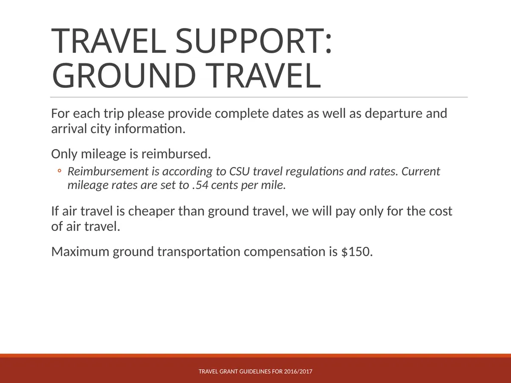 CDIP Travel GRANT Program CDIP Scholar Development - slide 4 of 14