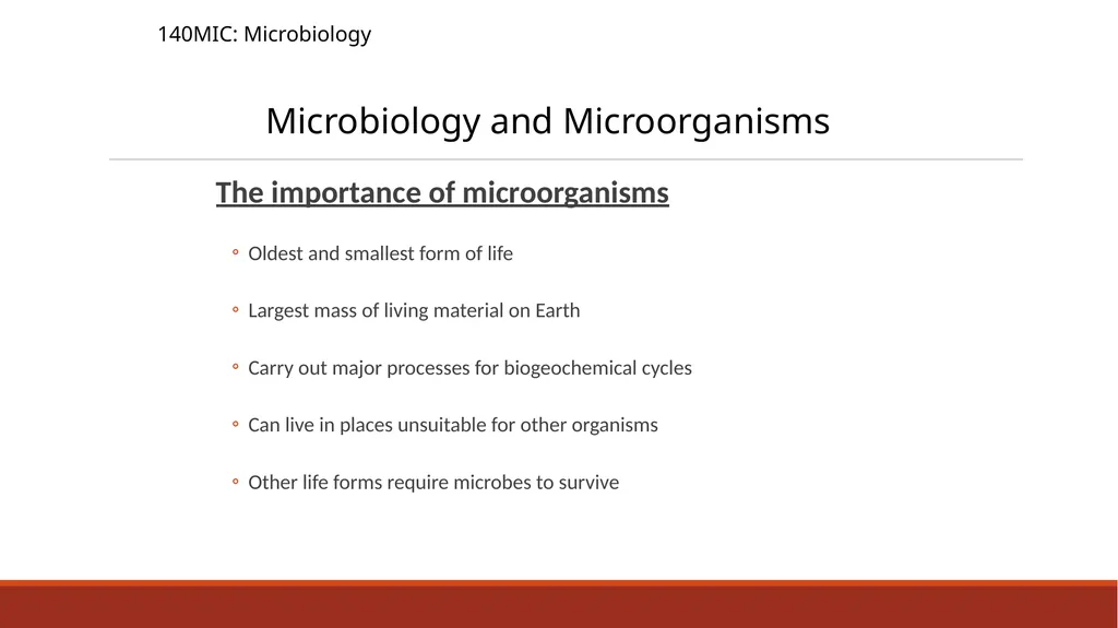 140MIC: Microbiology Lecture-2 Principles of - slide 5 of 16