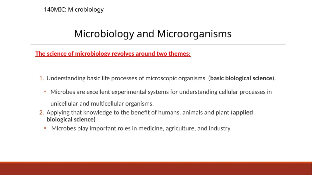 140MIC: Microbiology Lecture-2 Principles of - slide 4 of 16