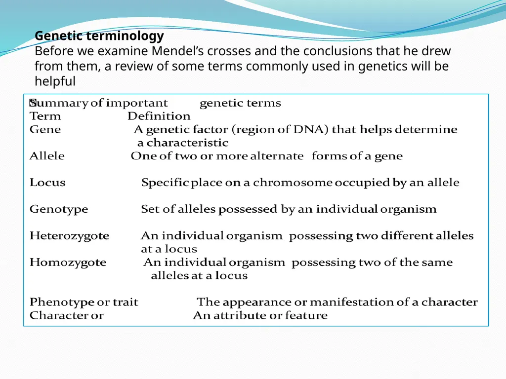 genetic course lecture (2) Mendelian Genetic, Cell - slide 6 of 21