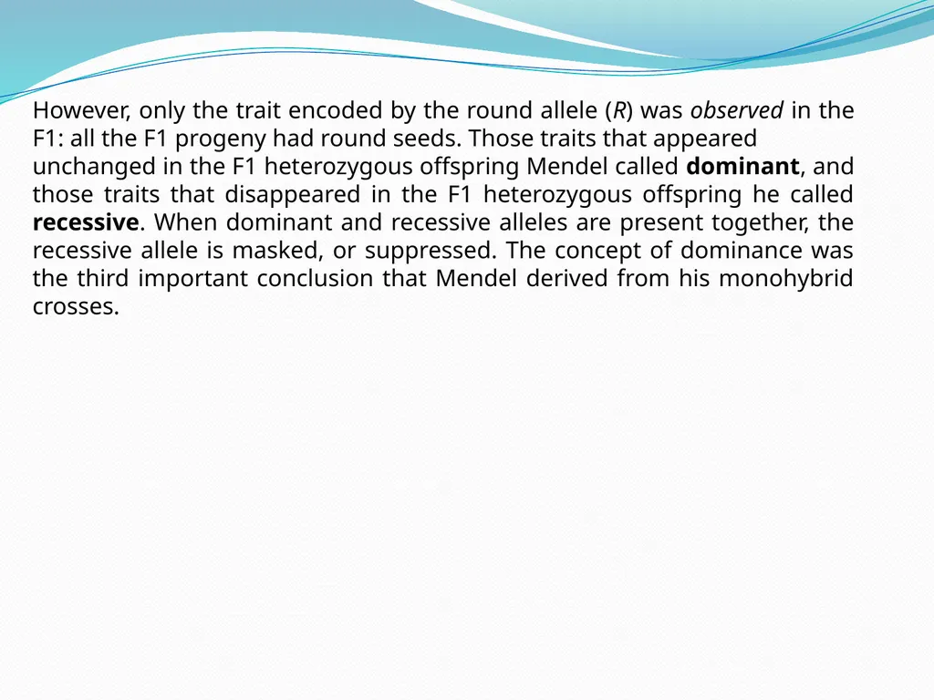 genetic course lecture (2) Mendelian Genetic, Cell - slide 14 of 21