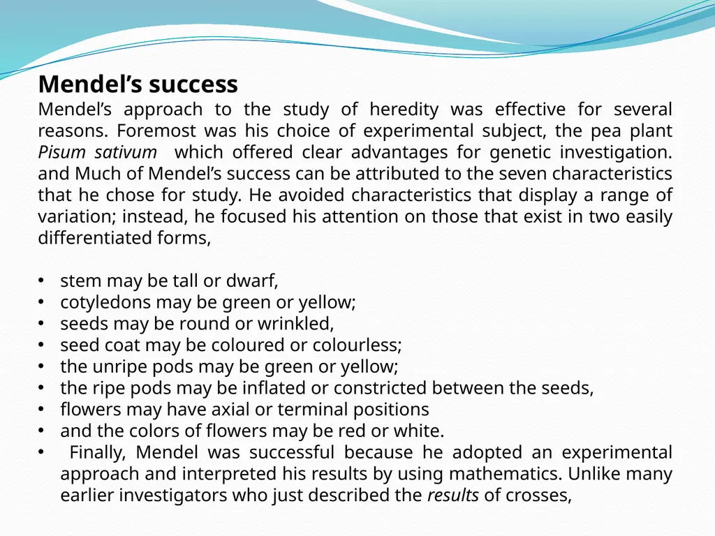 genetic course lecture (2) Mendelian Genetic, Cell - slide 8 of 21
