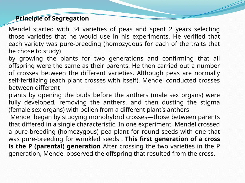 genetic course lecture (2) Mendelian Genetic, Cell - slide 11 of 21