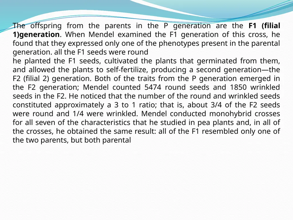 genetic course lecture (2) Mendelian Genetic, Cell - slide 12 of 21