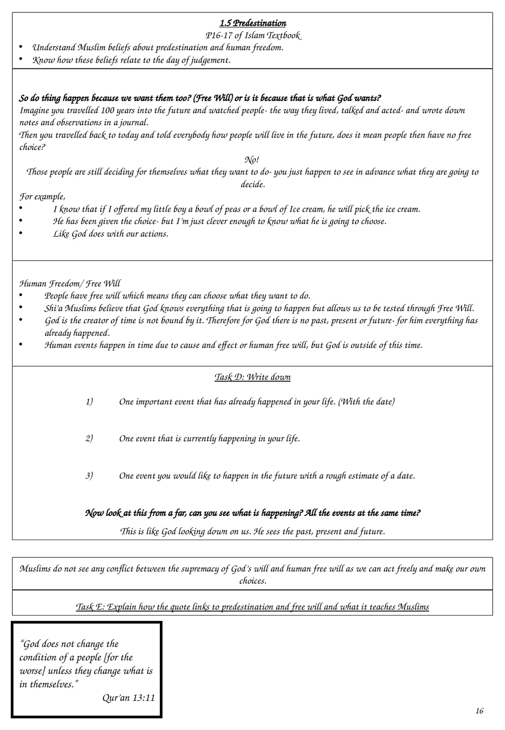 GCSE Religious Studies Islam-Beliefs and Teachings - slide 18 of 43