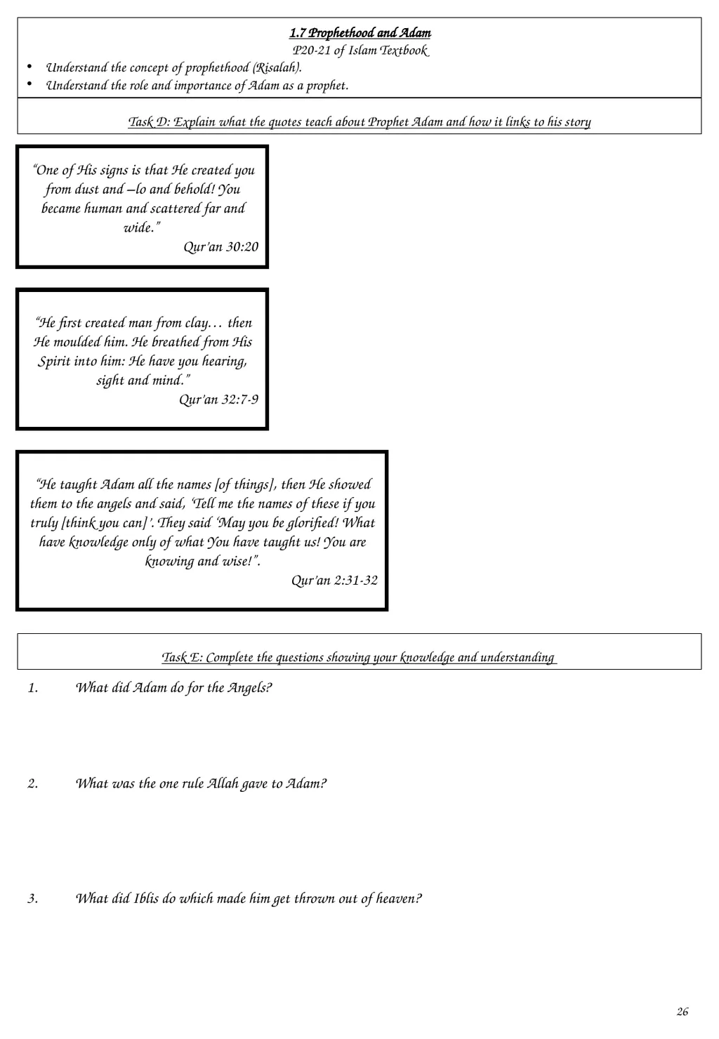 GCSE Religious Studies Islam-Beliefs and Teachings - slide 28 of 43