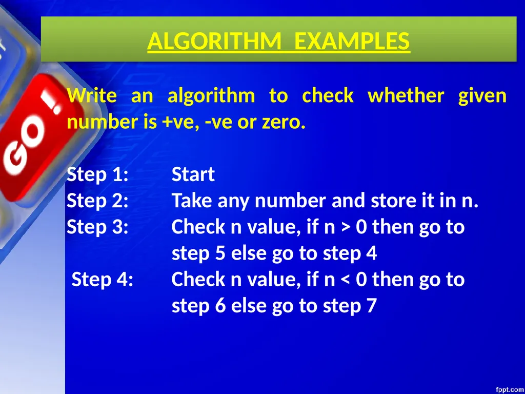 CHAPTER 06 ALGORITHMS AND FLOW CHARTS Unit 1: XI - slide 23 of 62