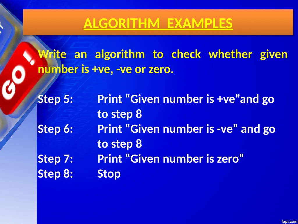 CHAPTER 06 ALGORITHMS AND FLOW CHARTS Unit 1: XI - slide 24 of 62