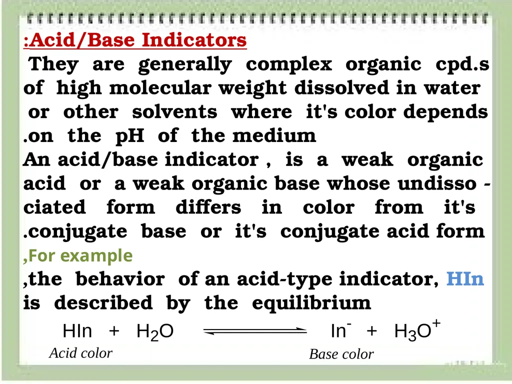 Volumetric Method of Analysis Volumetric method: - slide 14 of 17