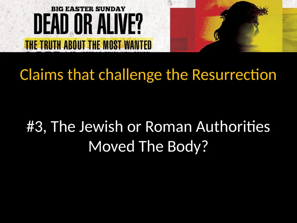 What Actually Happened John 19:31-37 Matthew - slide 5 of 18