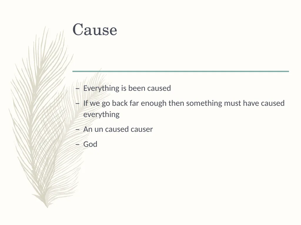 Cosmological argument By Aristotle adapted by - slide 3 of 5