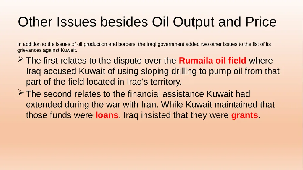 Iraq Economy BUS415 Ms. Khadija Alaa The Invasion - slide 18 of 27