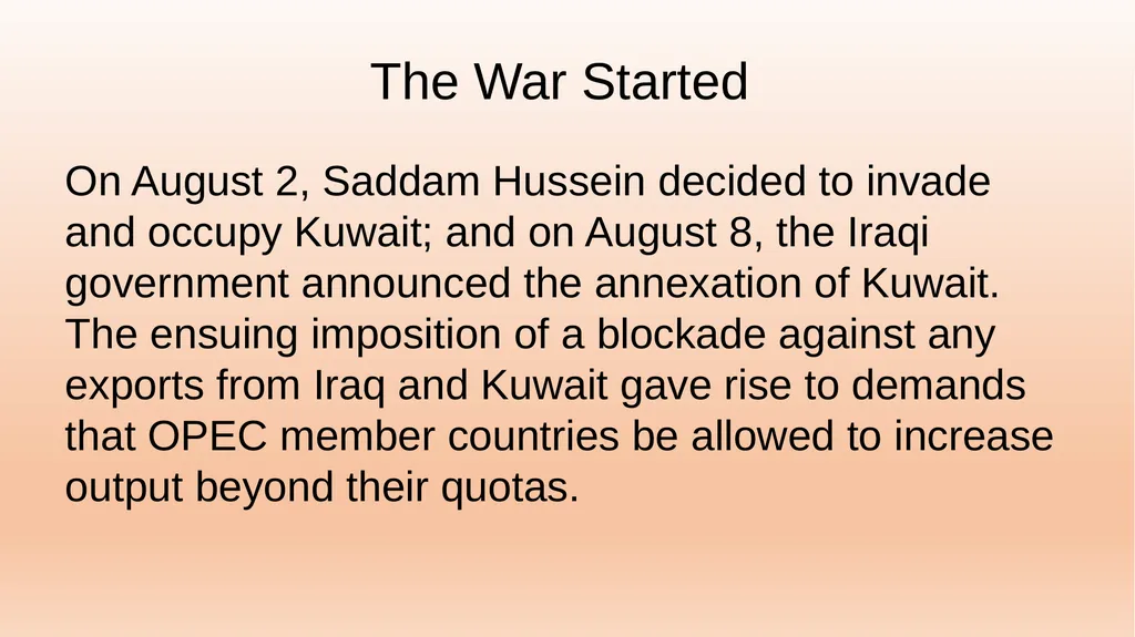 Iraq Economy BUS415 Ms. Khadija Alaa The Invasion - slide 19 of 27