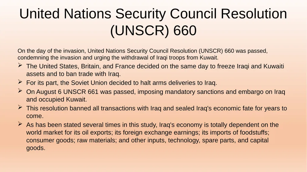 Iraq Economy BUS415 Ms. Khadija Alaa The Invasion - slide 22 of 27
