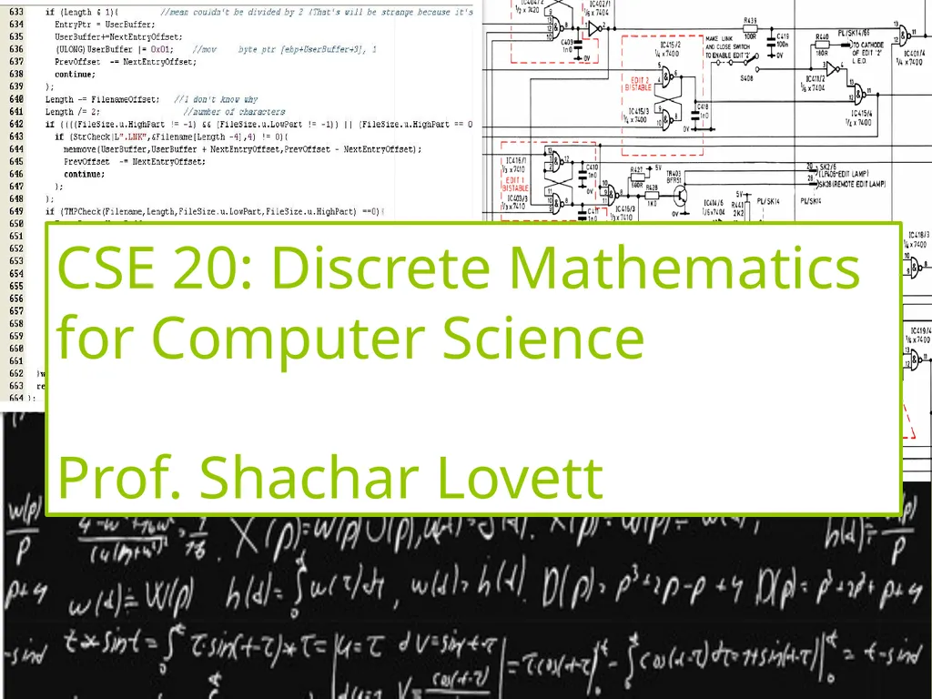 Today’s Topics: GCD Euclid’s algorithm Extended - slide 1 of 31