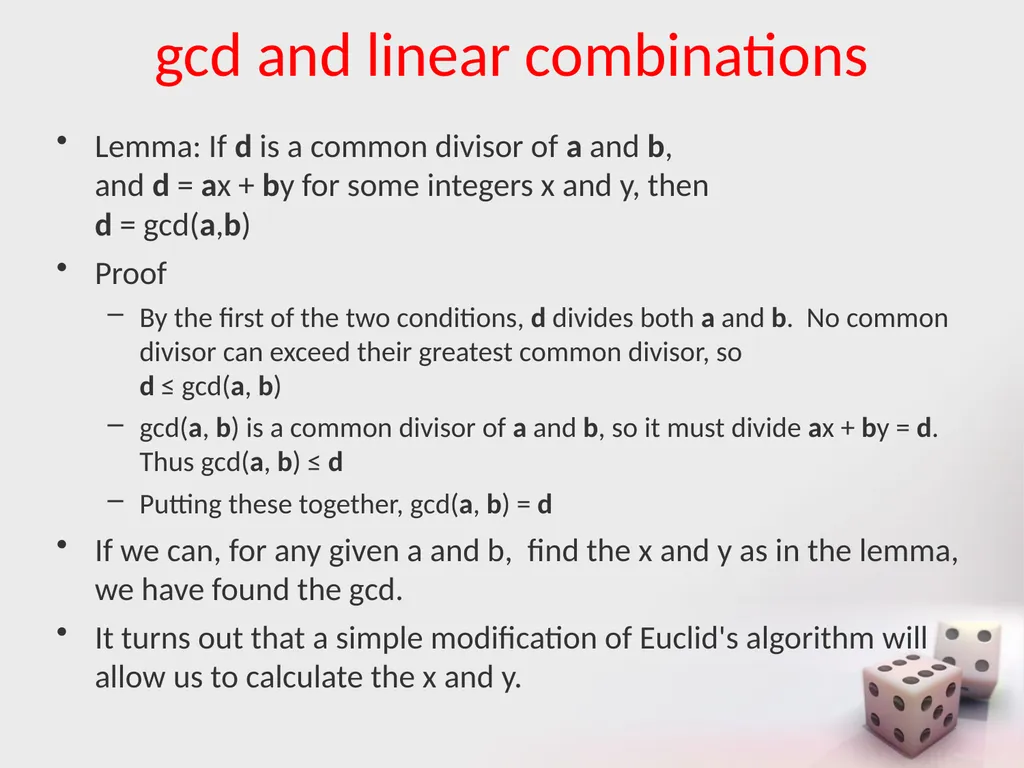 MA/CSSE 473 Day 06 Euclid's Algorithm MA/CSSE 473 - slide 12 of 15