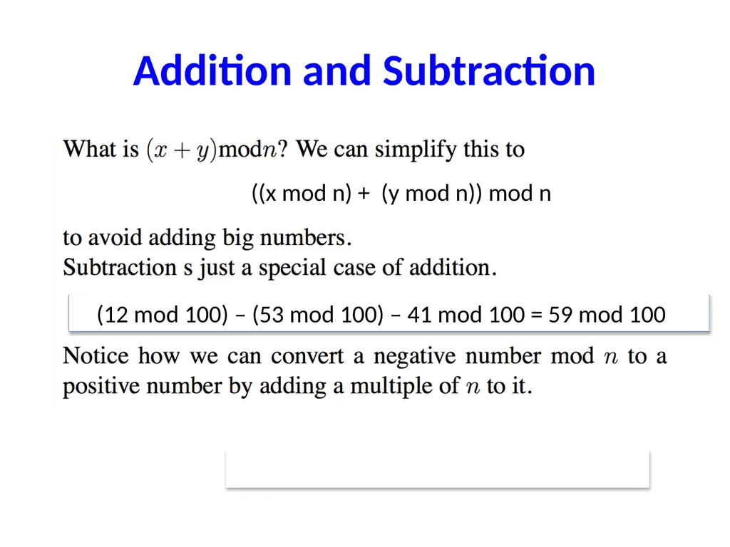 Number Theory Two ancient problems Factoring: - slide 11 of 52