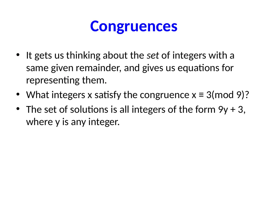 Number Theory Two ancient problems Factoring: - slide 31 of 52