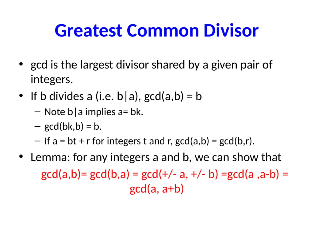 Number Theory Two ancient problems Factoring: - slide 18 of 52