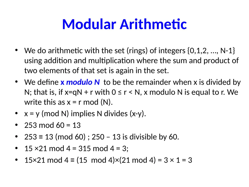 Number Theory Two ancient problems Factoring: - slide 10 of 52