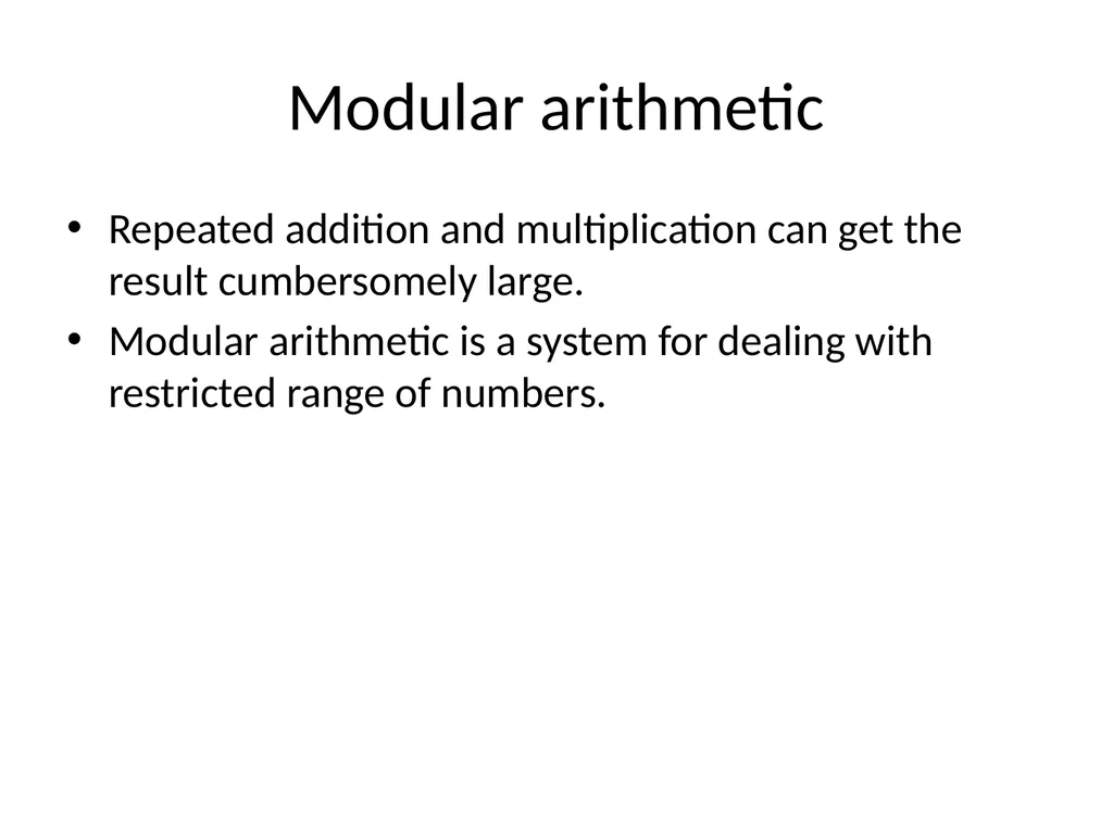 Number Theory Two ancient problems Factoring: - slide 9 of 52